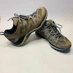 Merrell Siren Sport 3 women’s waterproof hiking shoe with Vibram sole.